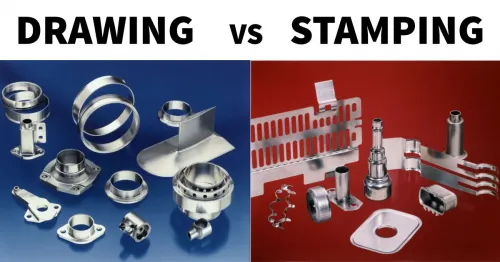 What Is the Difference Between Drawing and Stamping?