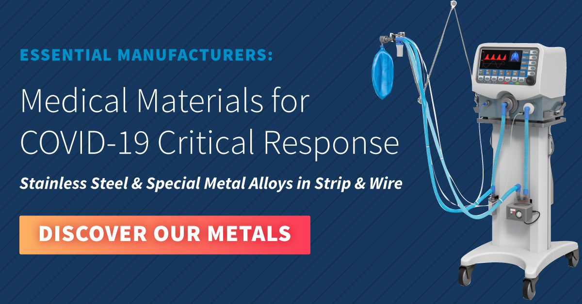 Discover Our Medical Materials for COVID-19 Critical Response