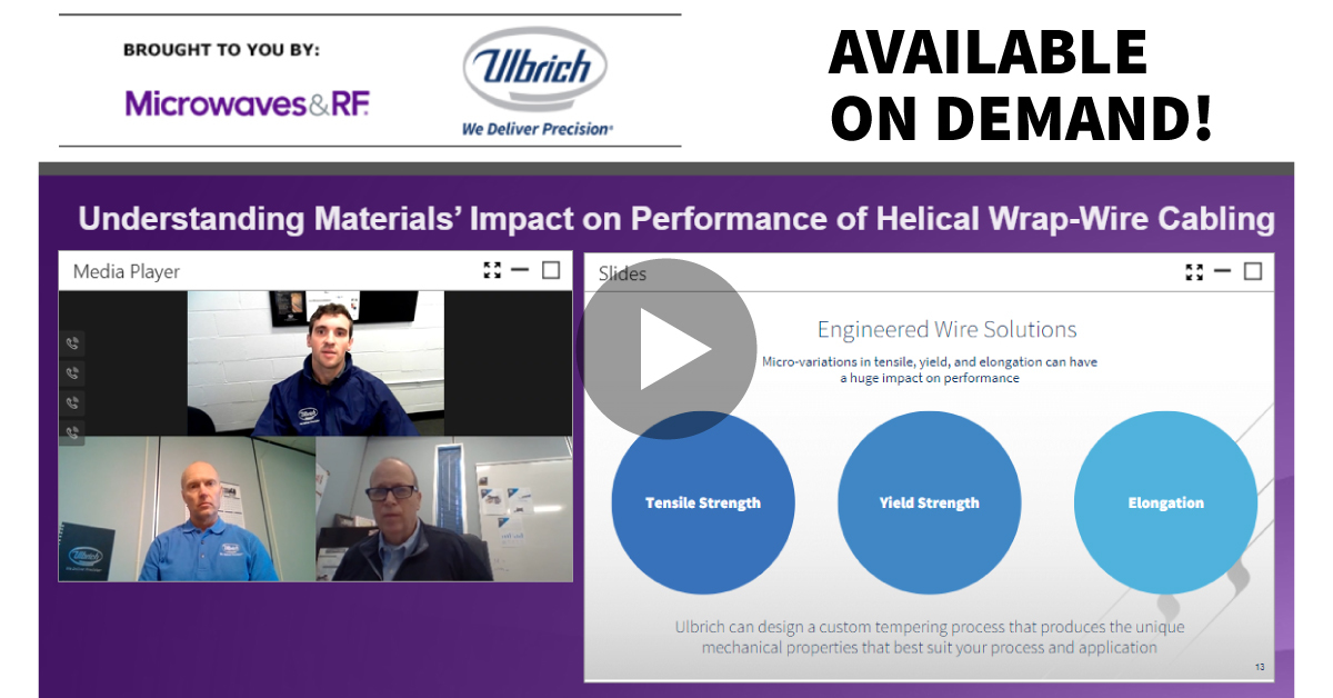 Register Now - Achieve Higher Performance in Your Microwave & RF Cable