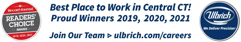 Readers' Choice Proud Winners 2019, 2020, 2021: Join Our Team > ulbrich.com/careers
