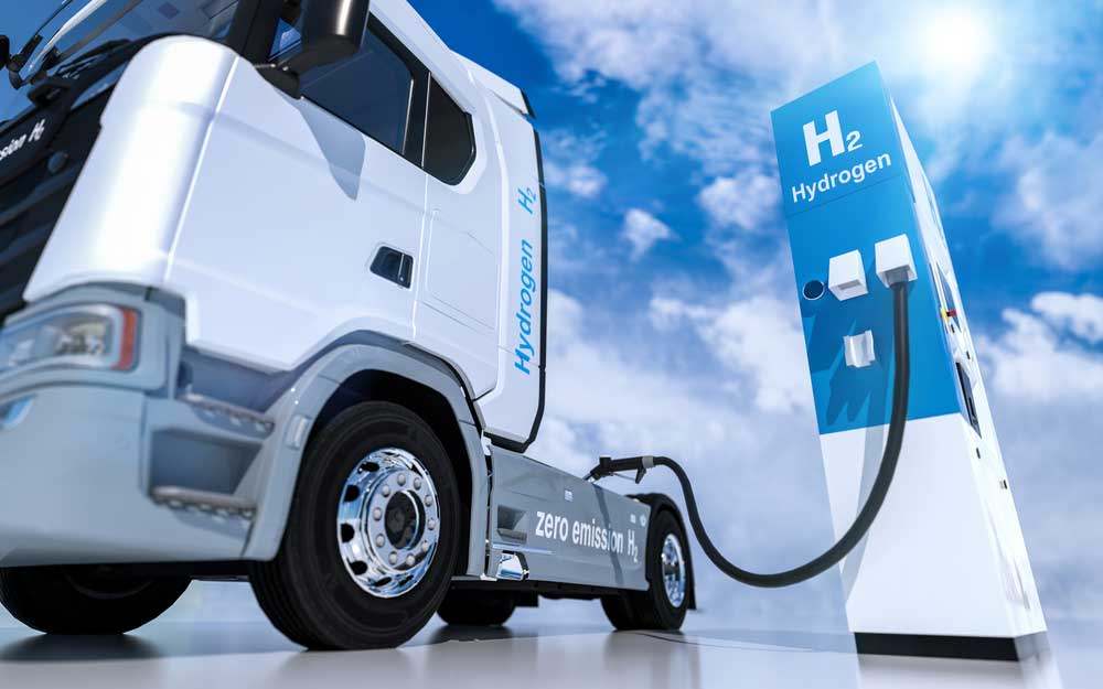 Hydrogen powered trucks